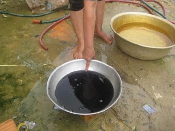 Nguồn nước ở khu vực Nam Từ Liêm, Hà Nội bị ô nhiễm nghiêm trọng