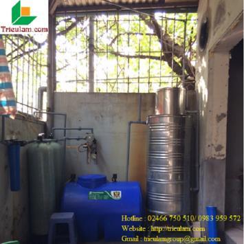 Bộ lọc thô xử lý nước đầu nguồn ở Thành Công